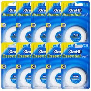 오랄비 치실 왁스 50m 10개