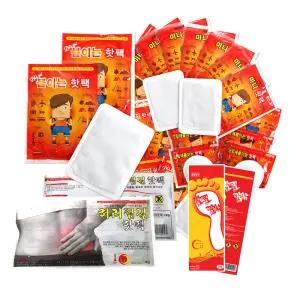 [레츠고] KC인증 흔드는 핫팩 100매 발바닥 / 붙이는 / 미니 / 대용량