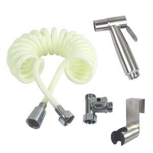 실버 변기샤워기 욕실스프레이건 화장실 욕실청소건