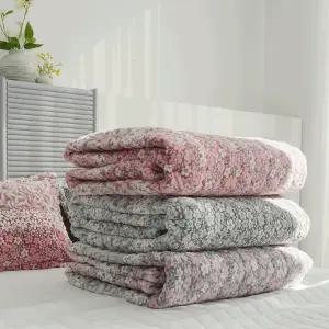 프리미엄 착번 극세사 겨울 침대패드