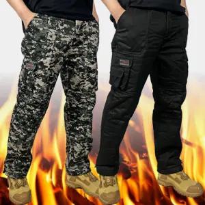 겨울 기모 카고 작업복 솜바지 GT 등산바지 빅사이즈 스판 등산복 남성 남자 빅사이즈 노가다 용접 민방위
