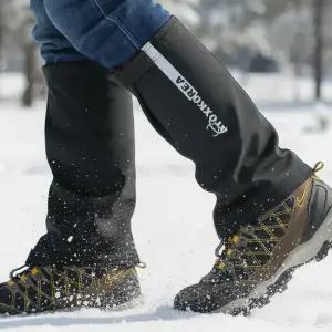 (국산) 겨울 기모 스패츠-롱 방한 방수 발목토시/동계 각반 작업 등산 설산 스패치