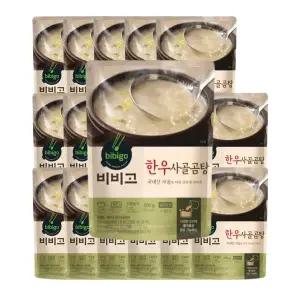 CJ제일제당 비비고 한우 사골곰탕 500g 18개