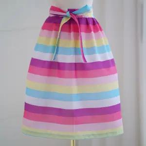 색동 허리 앞치마 한복 전통 명절 신혼 철릭 고전 궁중