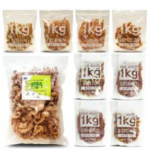 테비 사사미 1kg 대용량 강아지간식