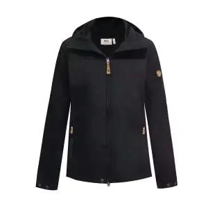 피엘라벤 스티나 바람막이 자켓 여성 후드 집업 블랙 89234-550