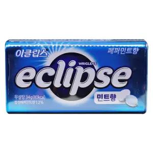 이클립스 페퍼민트향 34g 무설탕 캔디