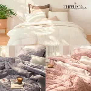 [더플레오] 니트 극세사 침구 풀세트(SK)