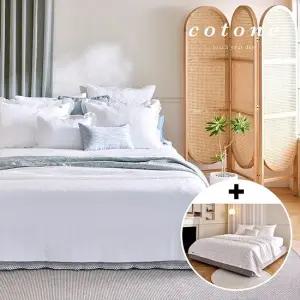 [K킹] 꼬또네 여름뱀부 호텔식 침구세트 이불1세트+스프레드1세트   총2세트