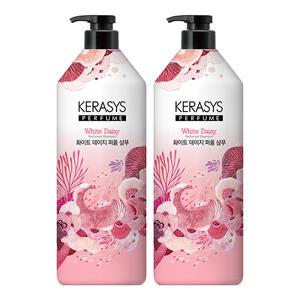 케라시스 퍼퓸 화이트 데이지 샴푸, 1L, 2개