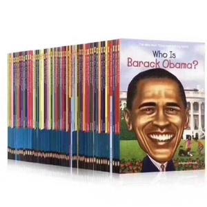 Who was Who is 전집 160권 풀세트 멀티파우치  후워즈 후이즈 미국 위인전 음원 영어도서