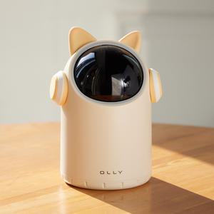 OLLY 미니 고양이 스마트 모션인식 자동 센서 휴지통 책상 쓰레기통 OLSB20W