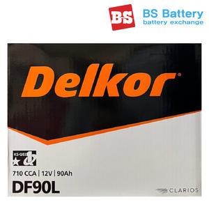 델코배터리 DF 90L R 싼타페 쏘렌토R 렉스턴 투싼 포터2 스타렉스 스포티지 자동차밧데리