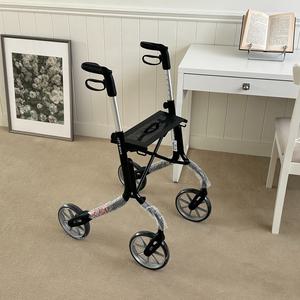 복지용구 노인 어르신 성인용보행기 재활운동 보행보조기 렛츠무브 블랙