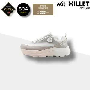 [밀레] 트레킹화 남성 여성 등산화 고어텍스 LT 방수 보아 다이얼 운동화 하이킹 베이지_CA