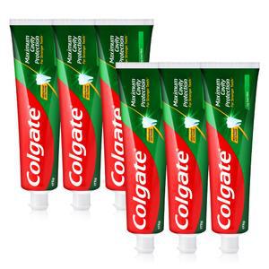콜게이트치약 쿨민트 플루오라이드 175g 6개