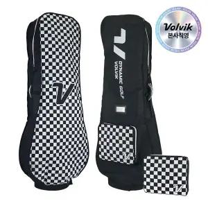 [볼빅][본사직영] 볼빅 체커보드 경량 골프백 항공커버 항공백