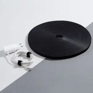 케이블타이 폭 12mm 전선정리 찍찍이 50M (WFHJG21)