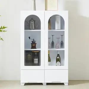 마롱 화이트 800 피규어 건담 양주 레고장 3단 위스키 술 장식장