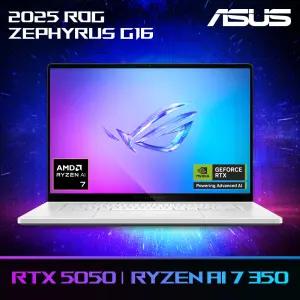 ASUS ROG 제피러스 G16 GA605KH-QR008W 라이젠 AI 7 350 지포스 RTX5050 OLED 게이밍 노트북