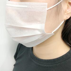 여름용 얇은 마스크 50매 방수원단 일회용 2중 귀편한 마스크 햇빛차단 비말차단