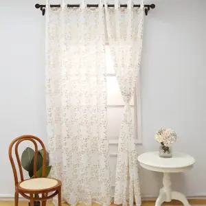 고품질 햇살가득 골든리프 창문 얇은 커튼 속커튼 가리개 햇살가득 (WFHJE8Y)