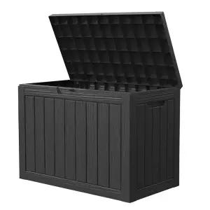 지오리빙 야외 보관함 170L 실내외 수납 정리함 데크박스 조립식창고 마당 농기구 소형 대형 수납함 CW176A