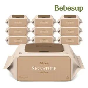 시그니처 위드 브라운 물티슈 70매 캡 10팩 베스트셀러