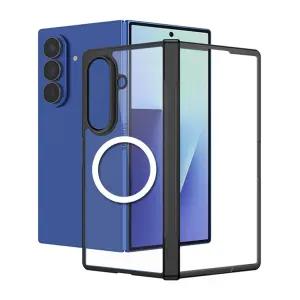 갤럭시 Z 폴드7 맥세이프 힌지 보호 투명 하드 젤리 범퍼 케이스 nm