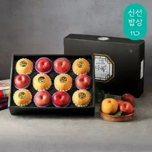 [지정일발송] 사과배 혼합 선물세트 1호 5kg (배6과+사과6과)