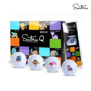 세인트나인 3 4피스 골프공 Q C N-PRO 12구