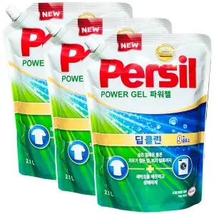 퍼실 딥클린 파워젤 2.1L x 3개, 라벤더젤 액체세제