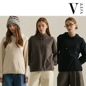 [런칭가59,900원 1만원 ]브이컷 소프트 플리스 풀오버 3종