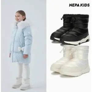 [네파키즈](강남점)KLF7630 밀크 미드 부츠