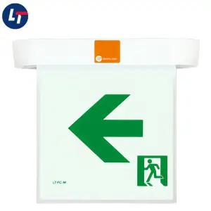 리더스테크 천장형 거실통로 유도등 중형 / 단면 좌방향 우방향 양방향 / 양면 한방향 양방향 / 고효율인증 / 국가검정품 KC인증 / 한국소방