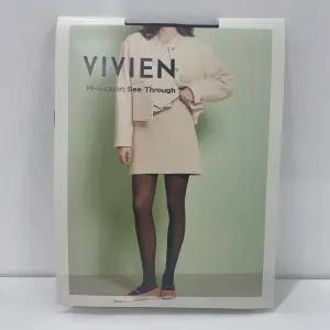 [비비안]시스루 타이즈 하이서포트 블랙 ML/TS0444B BK