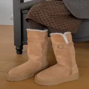 [엘루이즈][엘루이즈] 노아비 보송 방한 털 롱부츠