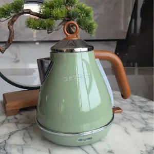 빈티지 전기포트 커피 드롱기 가정용 올리브 전기 토스터