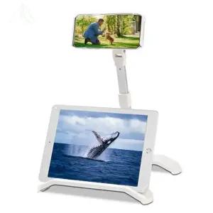 태블릿 스마트폰 거치대 2in1 듀얼 TS30 다용도 스탠드 (WFJ4PHU)