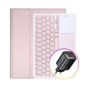 갤럭시탭A9 터치패드 키보드 케이스+Toocki 33W 고속충전기 (WFK3PHK)