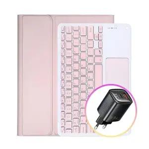 갤럭시탭S10 울트라 터치패드 키보드 케이스+Toocki 33W 고속충전기 (WFK3PHA)