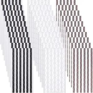 사진 코너 스티커 3060장 셀프 접착 장착 30장 스크랩북 앨범 DIY 공예 (화이트 블랙 브라운)