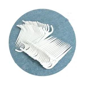 일회용 치실 100P 손잡이치실 W 치실 일회용치실 치간칫솔 일회용품