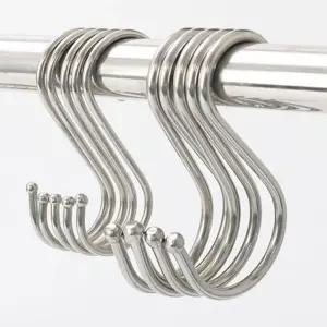 S고리 후크 걸이 10개 주방 S자 중형 다용도 옷걸이 타공판 행거 S자후크