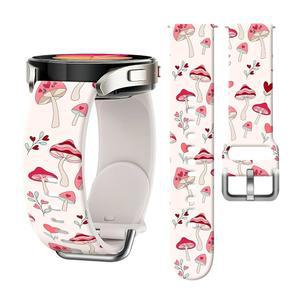 QVRNKSF 20mm 스포츠 밴드 갤럭시 워치 7 6 5 4 40mm 44mm / Pro 클래식 47mm Watch 액티브 2, 여성용 귀여운 교체 스트랩, 조절 가능한 시계