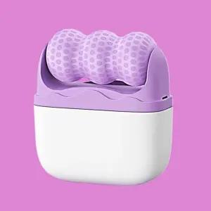 사각턱 브이라인 마사지기 얼굴 리프팅 기계 쿨링 아이스 롤러 마사지 턱 밑 볼 이중턱 살 제거 턱선