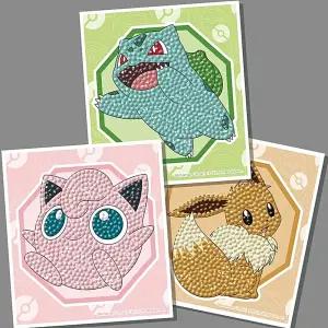 금비가 포켓몬스터 보석십자수 스티커 3개입 피카츄보석십자수 DIY스티커