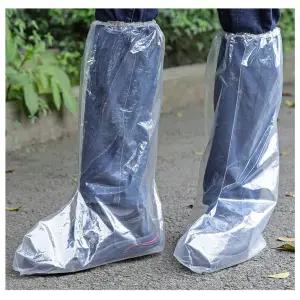비닐 롱 슈즈커버 10p 방수신발커버 롱타입슈즈커버 휴대용비닐장화