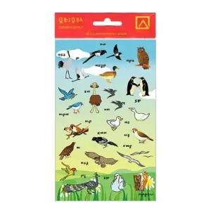 트라움몰 [세모네모] 스티커이야기-조류이야기 SS-132 (1개입)