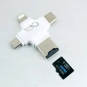 촬영사진데이터옮기기용 모바일카드리더기 SD MicroSD